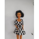 Muñeca Barbie morena años 80 . Mattel Malasia Malaysia. Rareza. Ref 11