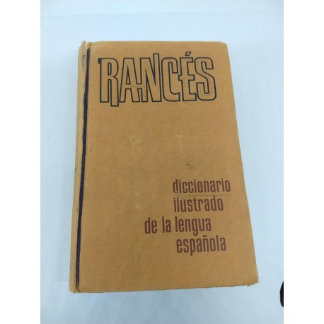 Diccionario del colegio época EGB. Rancés. Sopena. 1977.