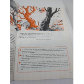 Libro Páginas Antología básica de textos. ED. Vicens Vives. EGB. 1ª ed. 1983. Libro de lectura.