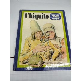 Libro cuento Chiquito con manualidades. Biblioteca RTVE Marpol. Años 70.