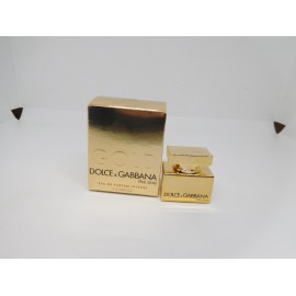 Miniatura perfume sin abrir Dolce Gabbana The One. EDP Intense. 5 ml. en caja