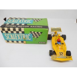 Coche amarillo Scalextric Ferrari Formula I B3 Ref 4052
