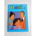 Cuaderno años 70. Centauri de Heidi.  Con horario y tabla de multiplicar.
