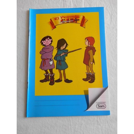 Precioso cuaderno años 80. Ruy el pequeño cid. Rui. Años 80.
