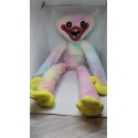 Peluche Huggy Wuggy del videojuego Poppy Playtime versión arcoiris