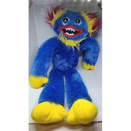 Peluche Huggy Wuggy del videojuego Poppy Playtime versión arcoiris