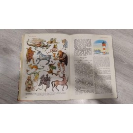 Mundo Infantil. Mil palabras a trav&eacute;s de la imagen. Ed. Mar&iacute;n. 1958. Muy bonito.