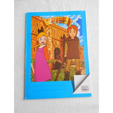 Precioso cuaderno años 80. Ruy el pequeño cid. Rui. Años 80.
