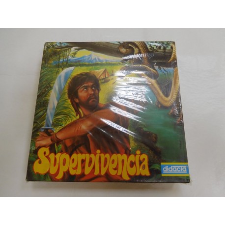 Juego de mesa Superviviencia. Didacta. Años 80. Nuevo.