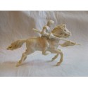 Magnifica figura del Caballero de Ajax.  Premium regalo detergente Ajax. Años 60.