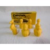 Nuevas, proviene de almacén.  En color amarillo. Serie completa de la familia Ulises del TBO.  Incluye cajita sorpresa.