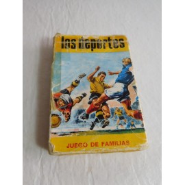 Baraja de cartas Los Deportes Fournier. Años 60. Completa y en caja.