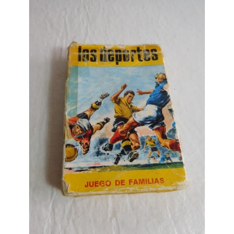 Baraja de cartas Los Deportes Fournier. Años 60. Completa y en caja.