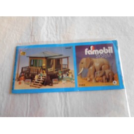 Pequeño catalogo de Famobil System. Años 70. Africa, circo, medieval, fuerte del oeste...