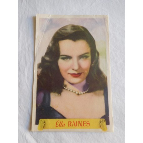 Fotografía de actriz Ella Raines.